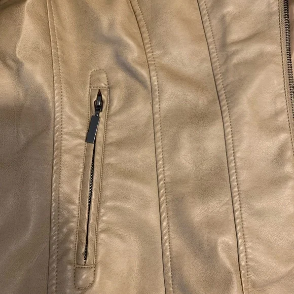 giacca Gallery Tan Coat Womens XL - Picture 6 of 7